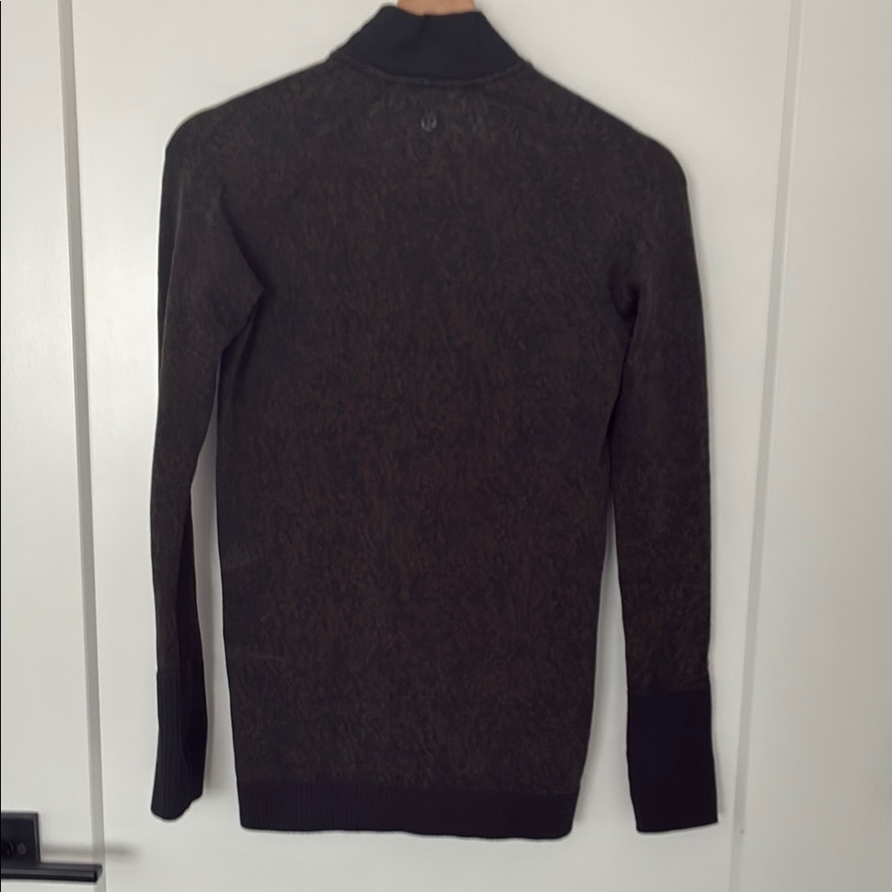 Lululemon Athletica Rest Less 1/2 zip top sz4 in armory - Picture 10 of 12